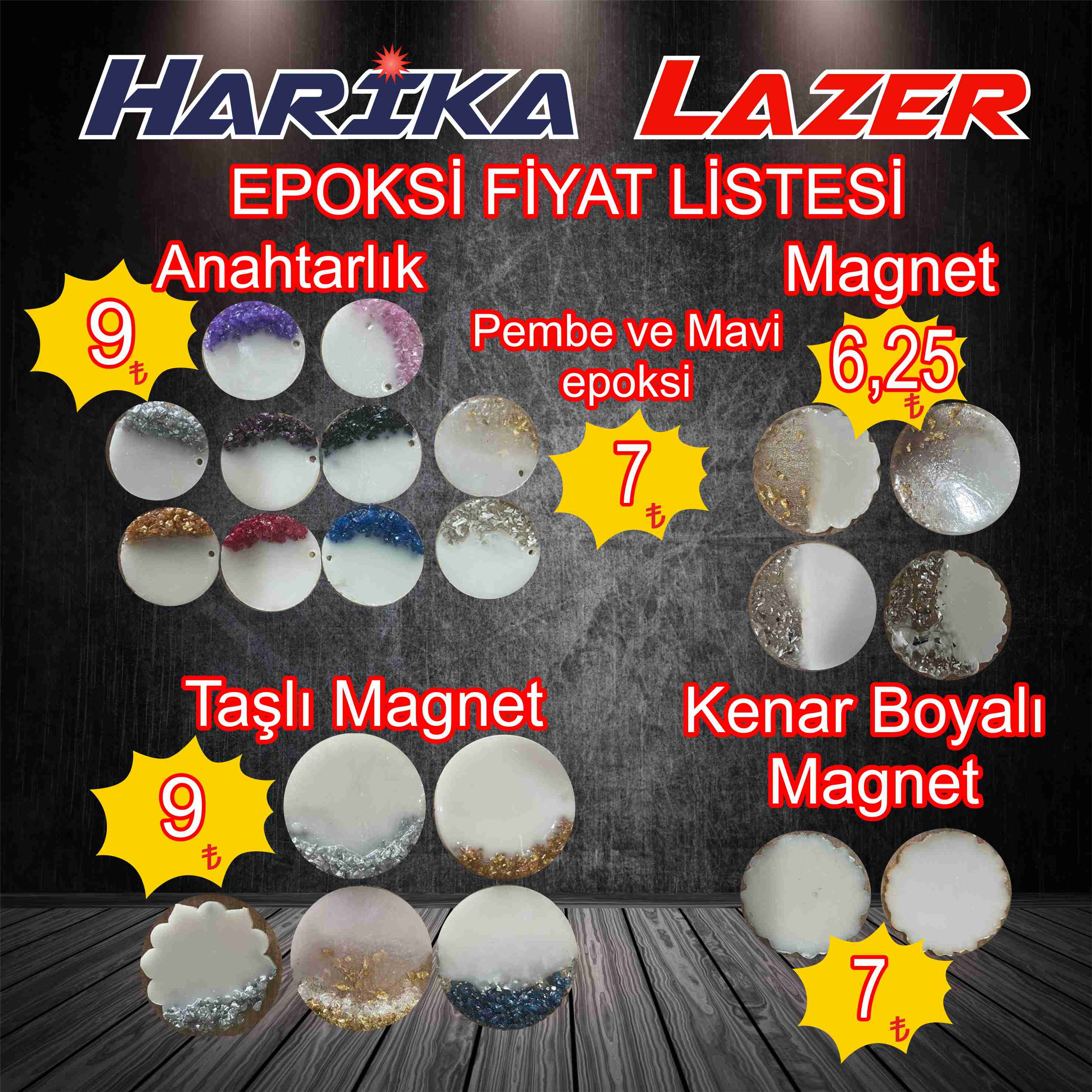 EPOKSİ FİYAT LİSTESİ