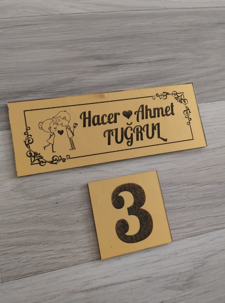 KAPI İSİMLİĞİ VE NUMARA