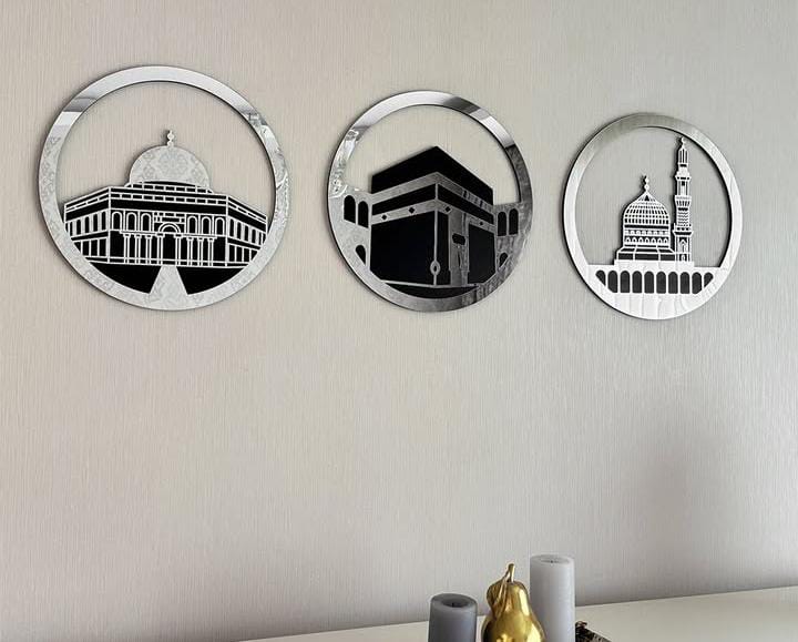 3 KUTSAL MEKAN YUVARLAK PANO