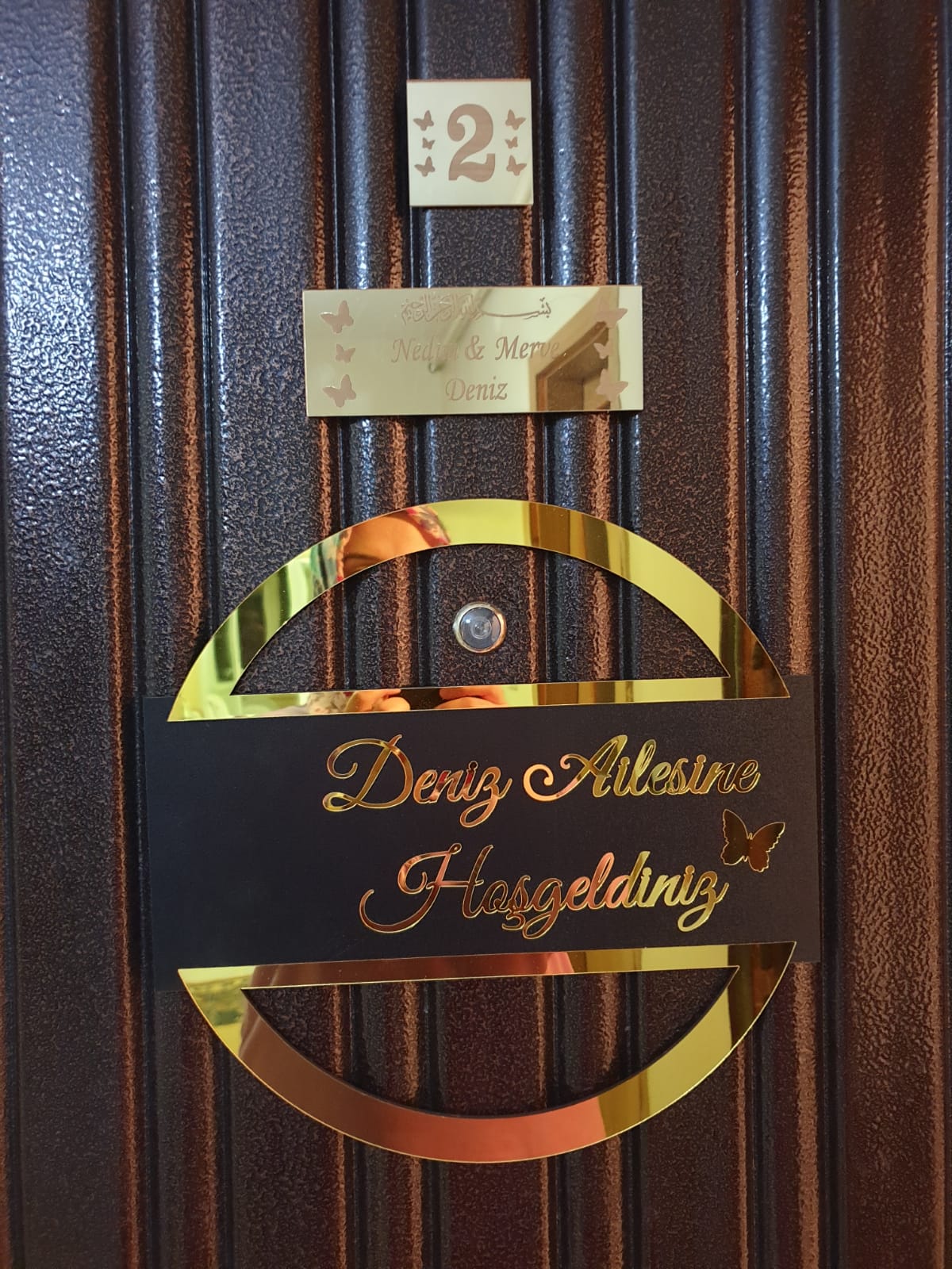 PLEKSİ KAPI SÜSÜ 35x27 - 30x30