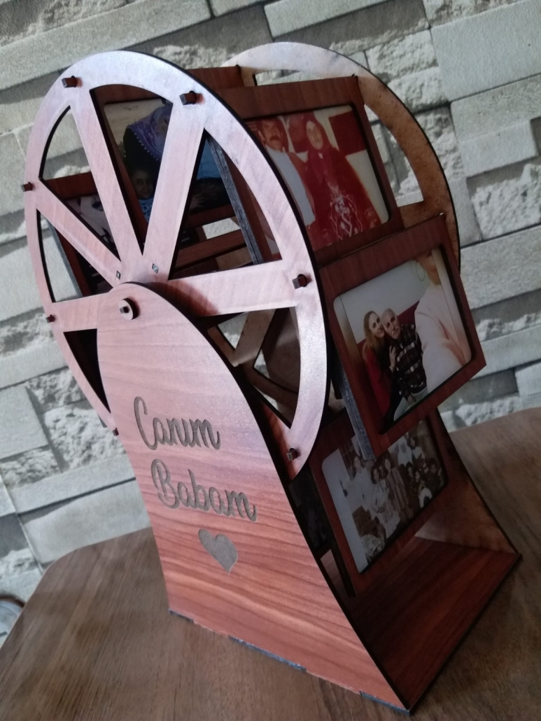 DEĞİRMEN AHŞAP + RESİMLİ