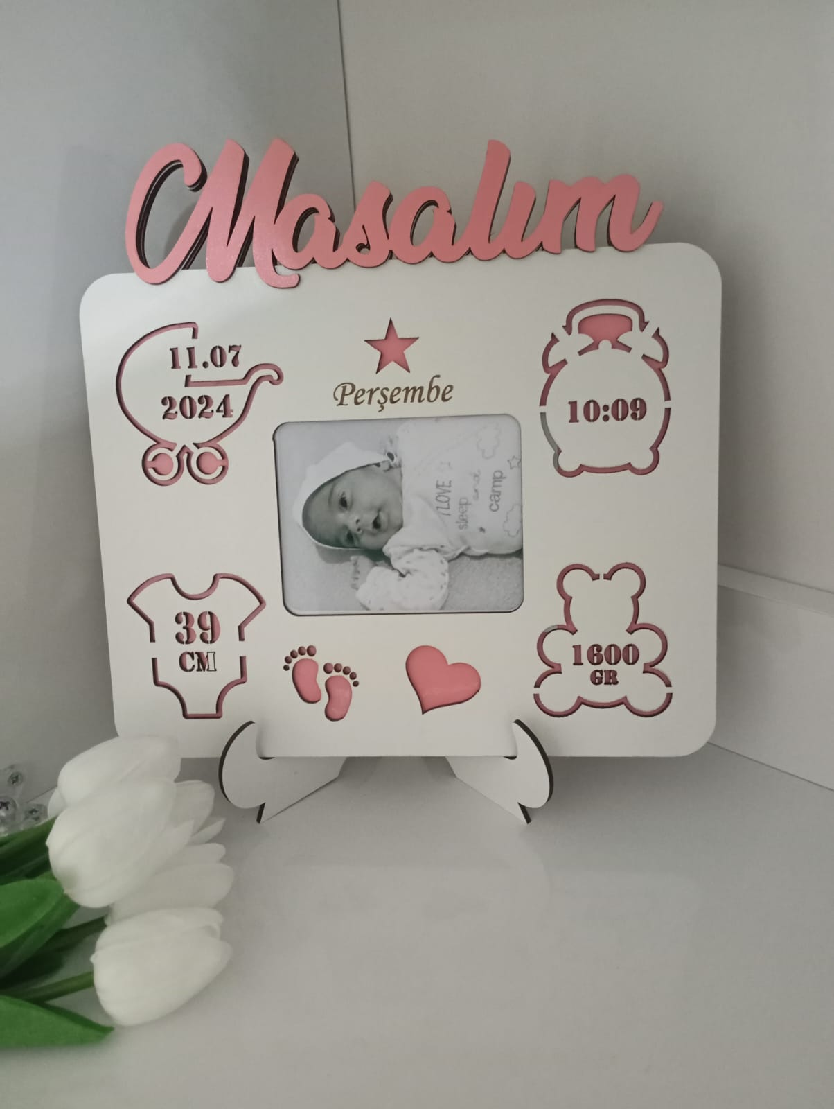 ÇOCUK ÇERÇEVE + AYAKLIK + RESİM