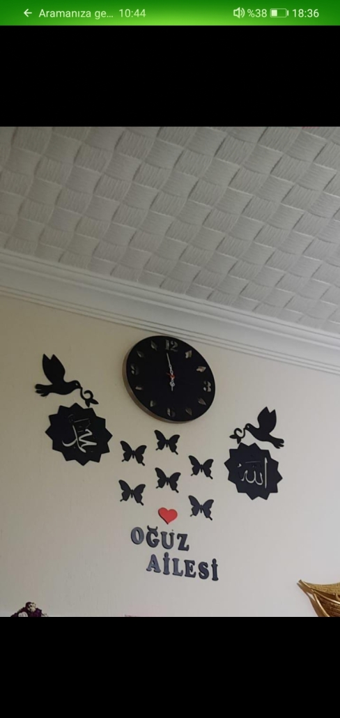 LAFZ KUŞLU SAAT SET