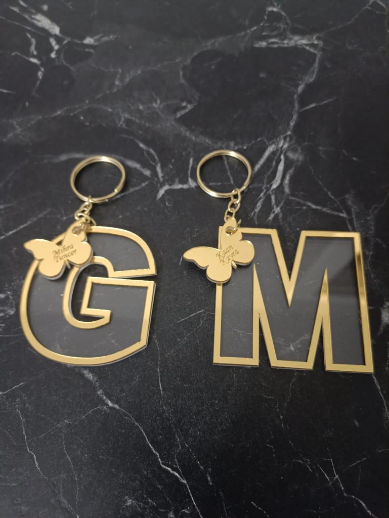 HARF ANAHTARLIk + KELEBEK OBJE