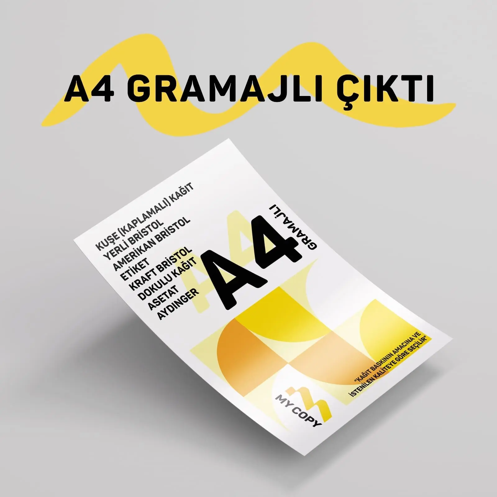 KAĞIT ÇIKTI 300 GR